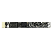 Module de caméra de reconnaissance faciale 5MP 2K 2592H×1944V OV5648 USB2.0 OTG DMIC FF MF, champ de vision de 80 degrés, appareil intégré