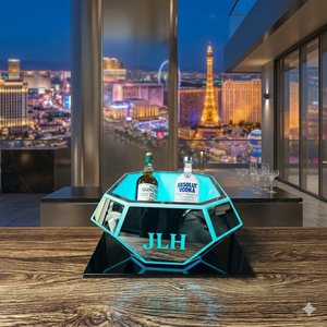 Cubo de Hielo LED de Plástico para Bar, con Capacidad para 6-12 Botellas de Champán, Vino o Cerveza, con Luz de Colores Cambiantes - Product Image 5