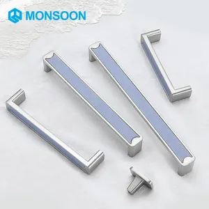 Tiradores <span class=keywords><strong>de</strong></span> Melamina <span class=keywords><strong>para</strong></span> <span class=keywords><strong>Muebles</strong></span> <span class=keywords><strong>de</strong></span> <span class=keywords><strong>Cocina</strong></span>, Diseño Elegante, <span class=keywords><strong>Accesorios</strong></span> <span class=keywords><strong>para</strong></span> Gabinetes y Estructuras - Product Image 1