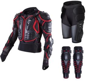 Veste de protection unisexe pour moto, ensemble de protection respirant pour la conduite, équipement de sécurité pour le cyclisme - Product Image 1