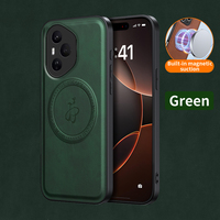 Coque de téléphone à support magnétique robuste pour Huawei Honor 400/400 Pro/400 Lite coque arrière en cuir PU