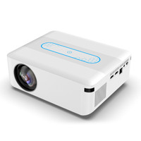 Projecteur LED X1 pour usage domestique, 8K Ultra HD, portable, WiFi double bande, Android 9, home cinéma, 400 lumens, stéréo HIFI