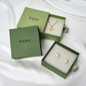 Juego de Cajas de Joyería de Moda <span class=keywords><strong>para</strong></span> Regalo, Cajas de Embalaje <span class=keywords><strong>para</strong></span> Anillos y Colgantes de 9*9*3.5cm - Product Image 5
