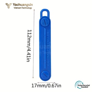 Décapsuleur Original Fox Caller, lot de 3, plastique bleu, accessoire de bar portable - Product Image 2