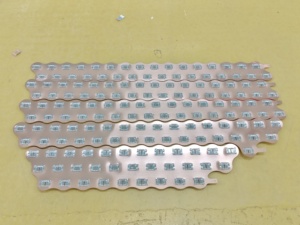 WELLGO Custom ad alta densità di corrente batteria bustina 0.3mm rame 21700 20 s16p 22.7mm centro distanza rame nichel sbarra - Product Image 2