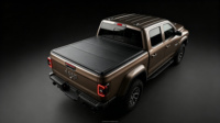 Couverture de benne rigide pliable en trois parties en alliage d'aluminium étanche et verrouillable pour Navara NP300 / Frontier / Isuzu D-Max / Jeep Gladiator 20-22