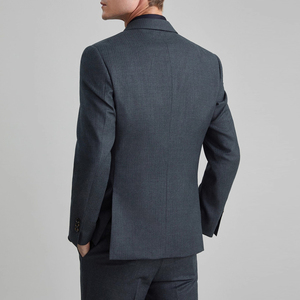 <span class=keywords><strong>Costume</strong></span> en Laine Sur Mesure Raffiné Croisé Premium Mariage Marié Décontracté-<span class=keywords><strong>Chic</strong></span>, Blazer Rayé Deux Pièces Formel pour <span class=keywords><strong>Homme</strong></span> - Product Image 4