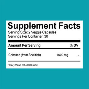 Suplemen makanan <span class=keywords><strong>Chitin</strong></span> Oligosaccharide organik <span class=keywords><strong>Chitosan</strong></span> Kapsul Harga 1000mg pelangsing <span class=keywords><strong>Chitosan</strong></span> kapsul suplemen - Product Image 2