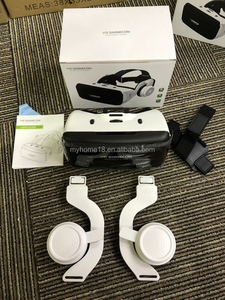 <span class=keywords><strong>Casque</strong></span> VR avec <span class=keywords><strong>casque</strong></span> et télécommande Simulateur Lunettes de réalité virtuelle Lunettes VR 3D pour iPhone Jeux VR Film - Product Image 3