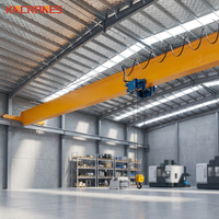 Eléctrico 3 ~ 30 Ton 3 Fase 380V 50Hz Control remoto Eliectric Hoist Single Girder Overhead Bridge Crane