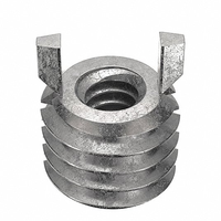 Heavy Duty SUS304 Stainless Steel M18*1.5 Key Locking Threaded Inserts with Passivated Surface ISO Metric/UNC/UNF Standard