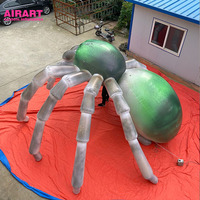 Offre Spéciale géant Halloween Décoration araignée noire gonflable ballon