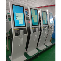 Quiosco de autoservicio de pie personalizado THLEE para restaurante, quiosco de pedido automático con pantalla táctil para quiosco de pago