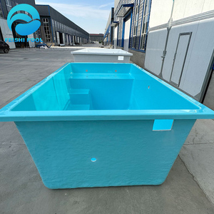 Piscina Elevada de Fibra de Vidrio de Alta Calidad para Jardín de Hotel, Piscina Familiar Pequeña para Niños, Lista para Usar - Product Image 1