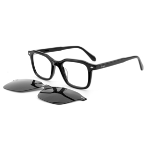 Gafas de Sol Polarizadas de Lujo Personalizadas para Hombre, Diseño Cuadrado 2026, Gafas de Sol Unisex de Acetato - Product Image 1