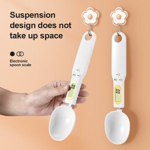 Sử Dụng Nhà Bếp Quy Mô 500G 0.1G Điện Tử Gram Trọng Lượng Điện LCD Hiển Thị Thực Phẩm Trọng Lượng Đo Kỹ Thuật Số Muỗng Quy Mô - Product Image 5