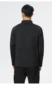 Wholesale Custom Half-zip Quick-<b>drying</b> Sports Top Plus Size Sportswear Compression Long Sleeve Shirts Training Jacket - Product Image 2