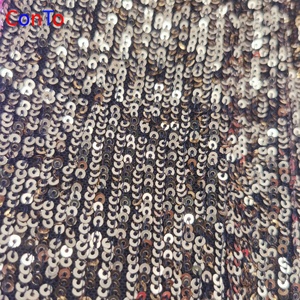 Tissu à paillettes imprimé <span class=keywords><strong>jaune</strong></span> brillant au meilleur <span class=keywords><strong>prix</strong></span> - Product Image 5