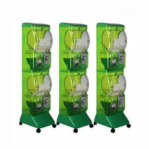 Wholesale Zhutong Customized Color Crystal Transparent Body Taiwan Twisting Egg Capsule Toy Gashapon Vending Machine