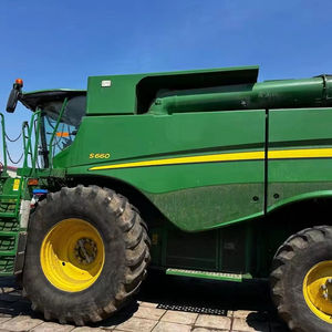 Tractor JOHNN DEER 660 USADO en Stock, tractores de gran venta, Tractor ambulante, equipo agrícola 90HP - Product Image 1