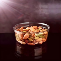 Gobelets jetables en plastique pour boissons froides, bols à açaï, contenants transparents pour salades de fruits, seaux à dessert en plastique, gobelets de traiteur