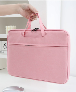 Bolso Tote para Portátil de Negocios, de Gran Capacidad, Resistente al Agua, de Tela Oxford, con Dos Cierres y Múltiples Bolsillos, en Color Sólido - Product Image 1