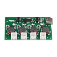 Mini humidificateur USB Kits de bricolage Carte de circuit imprimé du pilote du fabricant à quatre pulvérisations Film d'atomisation Feuille d'atomiseur Cartes de fabricant d'éducation