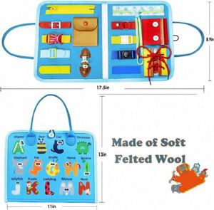 Montessori <b>Toys</b> for 1 2 3 4 Year Old, Toddler Busy Board Sensory <b>Toys</b> for Autistic Children - Product Image 5
