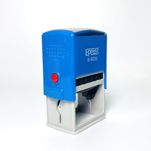 Machine à fabriquer <span class=keywords><strong>des</strong></span> tampons en caoutchouc en plastique ABS personnalisée, tampon auto-encreur de bureau 50x30mm - Product Image 3