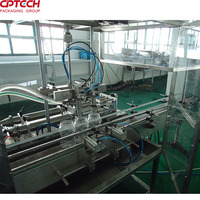 Machine de remplissage à 2 têtes à piston pour yaourt liquide et ligne de remplissage de liquides