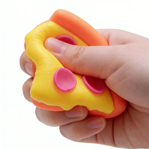 Pizza Stress Relief Slow <b>Rebound</b> Washable Eco-Friendly Nee-doh Dippin Dazzler Squeeze Toy - Product Image 2