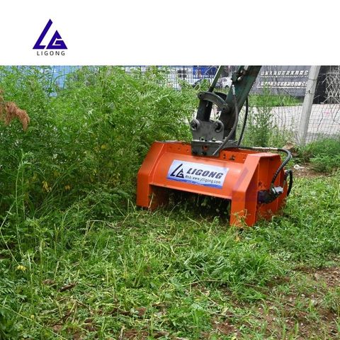 Excavator Hydraulic Brush Cutter LG Rotary Mower OEM ODM Factory Direct Durable Fast Delivery Municipal Forestry Projects