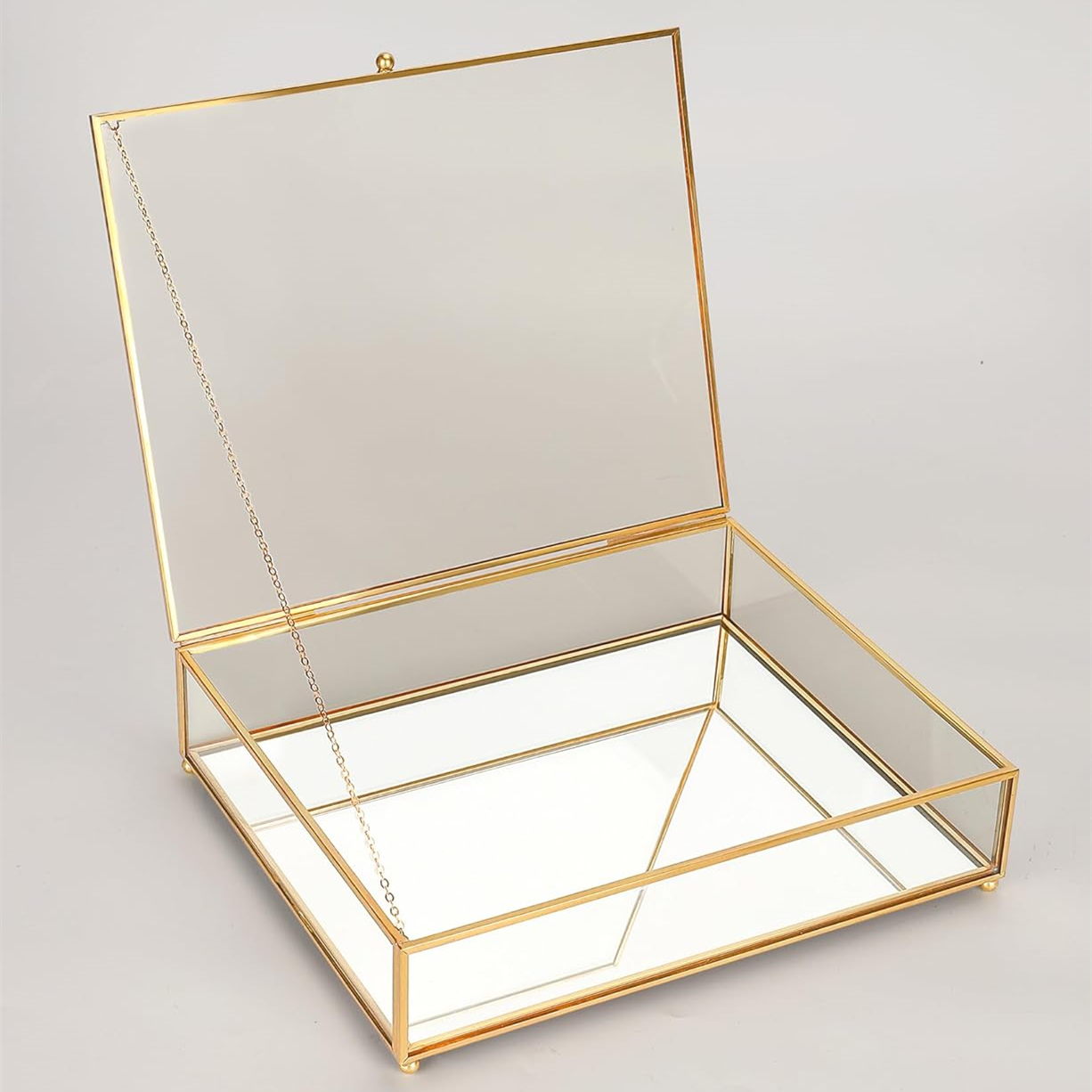 jewelry display glass
