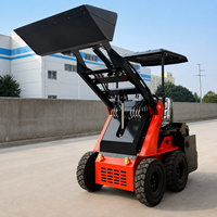 Langlebiger Kompakter Mini-Radlader mit CE- und EPA-Zertifizierung, Diesel-/Elektro-Hydrauliklader mit Mehrfachmotoroptionen