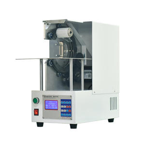 Machine d'emballage semi-automatique orbitale à grande vitesse pour câbles, fils, tuyaux et flexibles avec système de contrôle PLC - Product Image 1