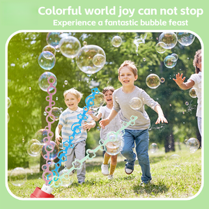 EPT Yazlık Açık Hava Karikatür Çok Delikli 3 Fırçalı Baloncuk Çubuğu Çocuklar İçin Baloncuk Üfleyici Oyuncak - Product Image 4