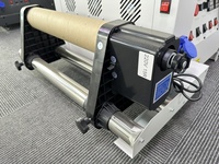 Máquina manual agitadora de polvo para transferencia térmica A3 de 30 cm de ancho con tubo calefactor de fibra de carbono de infrarrojo lejano para pigmento tipo placa de impresora DTF