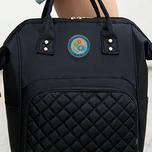 Tùy Chỉnh UV In Ấn Quốc Tế Sư Tử Câu Lạc Bộ Xe Logo An Ninh Huy Hiệu Kim Loại Đại Học - Product Image 6