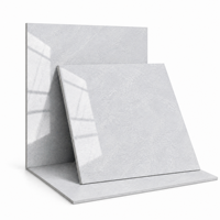 Carrelage mural en porcelaine mate effet marbre bleu gris, 10 mm d'épaisseur, 400x800 mm, facile à nettoyer, imperméable, pour salle de bain, cuisine, salon