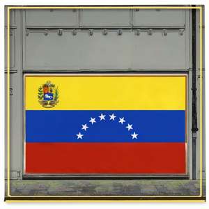 Drapeau du Venezuela 7 étoiles en polyester 2*3 pieds, drapeau de la République bolivarienne du Venezuela 1954, vente en gros - Product Image 3