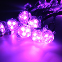 SHIJI Moderne Étanche Extérieure 30mm LED Point Source de Lumière SMD5050 RGB 12V LED Pixel Lumière pour La Maison