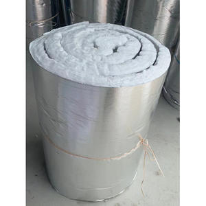 High-Temperature Resistant Industrial Boiler Pipe Insulation Fireproof Aluminum Silicate Needled <b>Blanket</b> Ceramic Fiber Thermal - Product Image 2