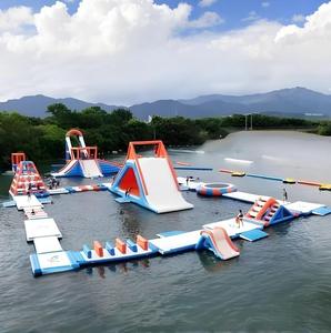 Nouveau design de parc aquatique <span class=keywords><strong>gonflable</strong></span> multi-commercial, équipement de jeux aquatiques <span class=keywords><strong>gonflable</strong></span>, parcs aquatiques flottants, activités à vendre - Product Image 2