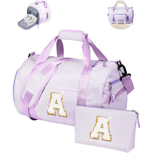 Sac de voyage pour adolescentes avec compartiment à chaussures, idéal pour la danse et les séjours de nuit - Product Image 1