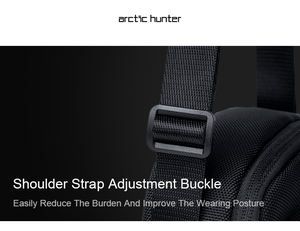 ARCTIC HUNTER Neu Eingetroffene Messenger Herren Umhängetasche Schulter-Crossbody-Tasche Polyester Umhängetasche für Geschäftsleute Bolsas De Hombro - Product Image 4