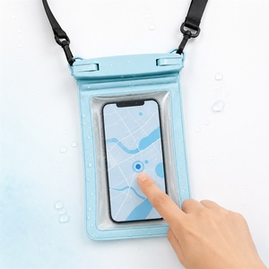 Funda Impermeable para Teléfono Móvil con Certificación IPX8, Fabricada en PVC Transparente, con Cordón para Colgar, Ideal para la Playa, Piscina, Vacaciones de Verano - Product Image 6