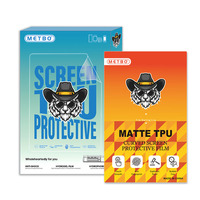 Film de protection d'écran en hydrogel TPU transparent anti-rayures pour téléphone portable Metbo