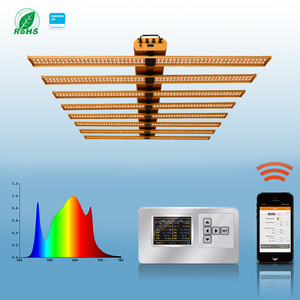 Kweeklamp - Samsung LM301H EVO 900W Volspectrum UV+IR, Verstelbare Hoge PPF IP65 LED Kweeklampbalk voor Binnenbloei - Product Image 2