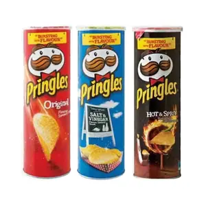 Di alta qualità Pringles originali patatine fritte/PRINGLES 165g di PRINGLES misti per la vendita alla rinfusa per la Thailandia