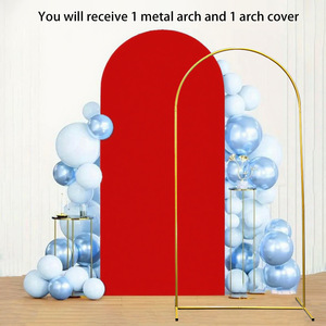 Fundas para Soportes de Fondo, Cubiertas Metálicas para Arcos de Boda, Decoración para Fiestas de Cumpleaños, Baby Showers y Ceremonias - Product Image 6
